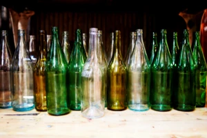 a bottle of wine