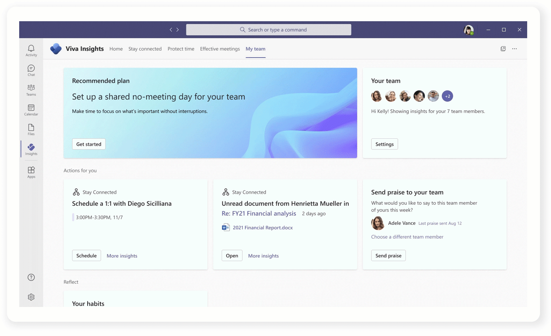 Empower managers to define no-meeting days for their teams.