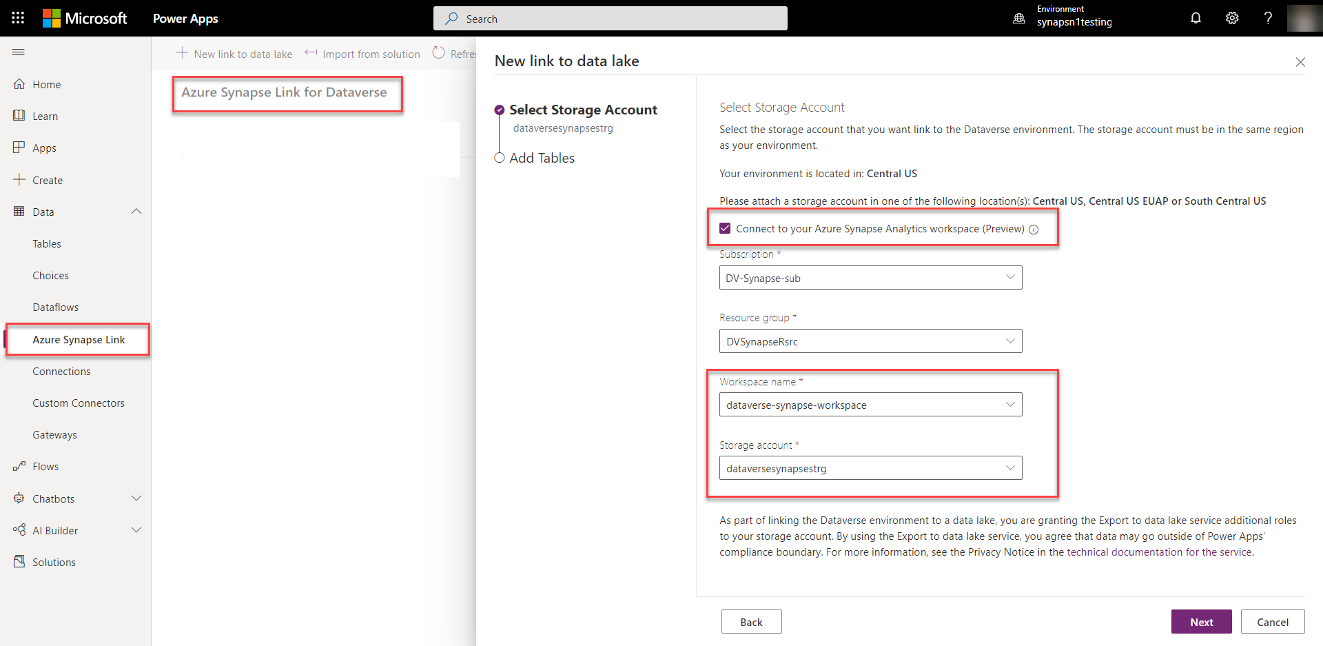 : Dataverse integration with Azure Synapse Analytics