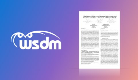 WSDM logo in white to the left of the first page of the