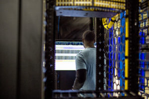Real people. IT professionals build and maintain the LinkedIn server farm which operates on 100% renewable energy.